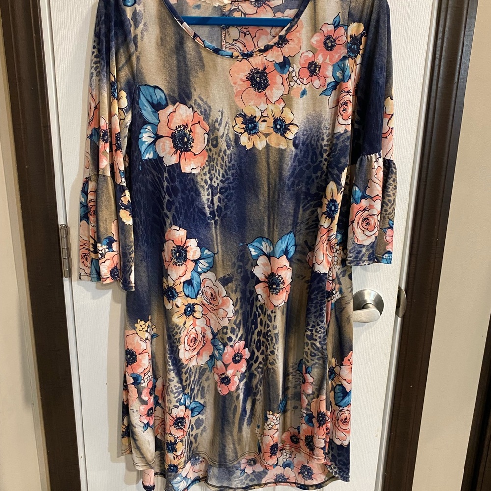 Floral Print Women's Top